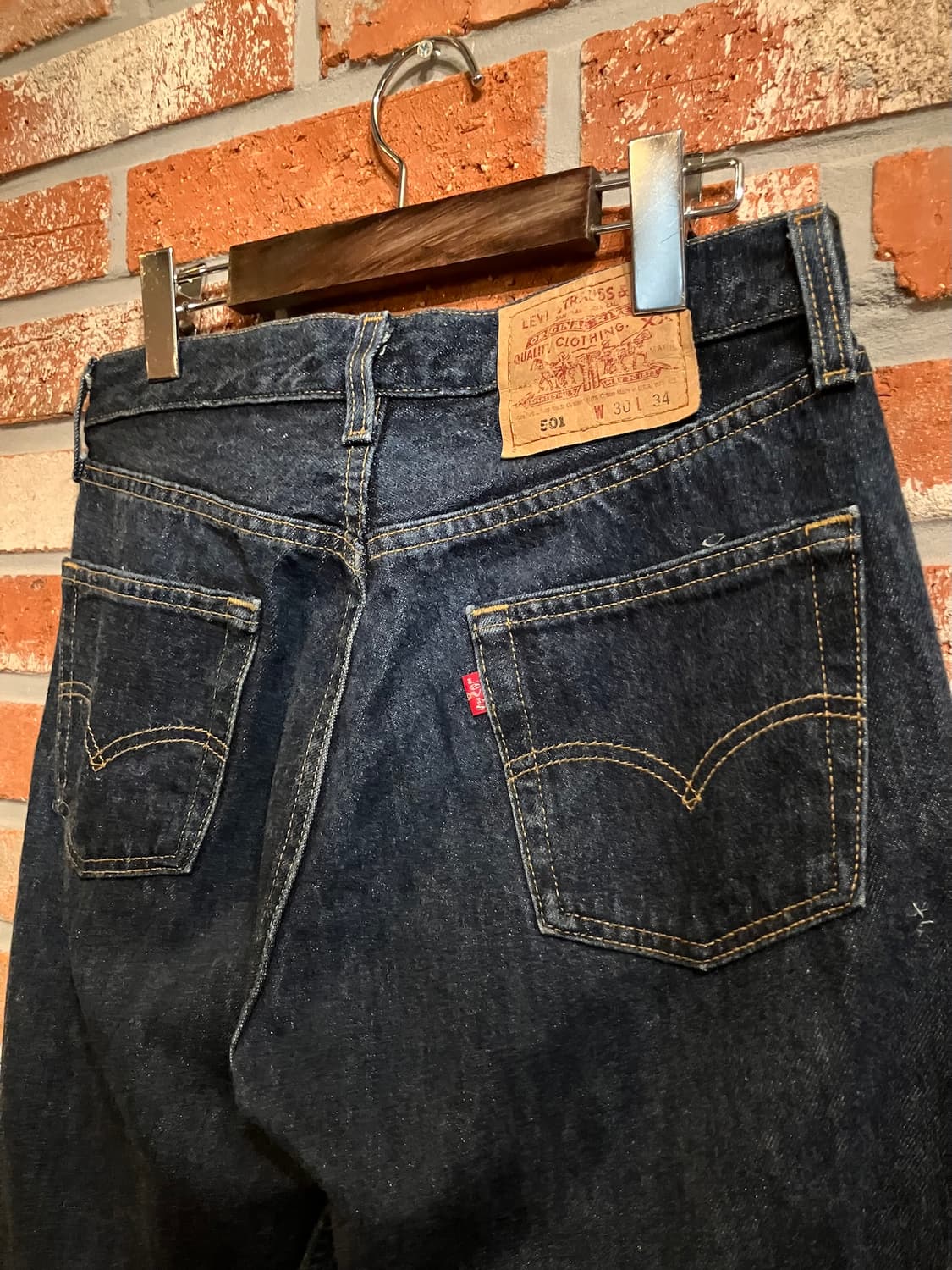 90s USA 빈티지 리바이스 501 데님 팬츠 상품이미지6