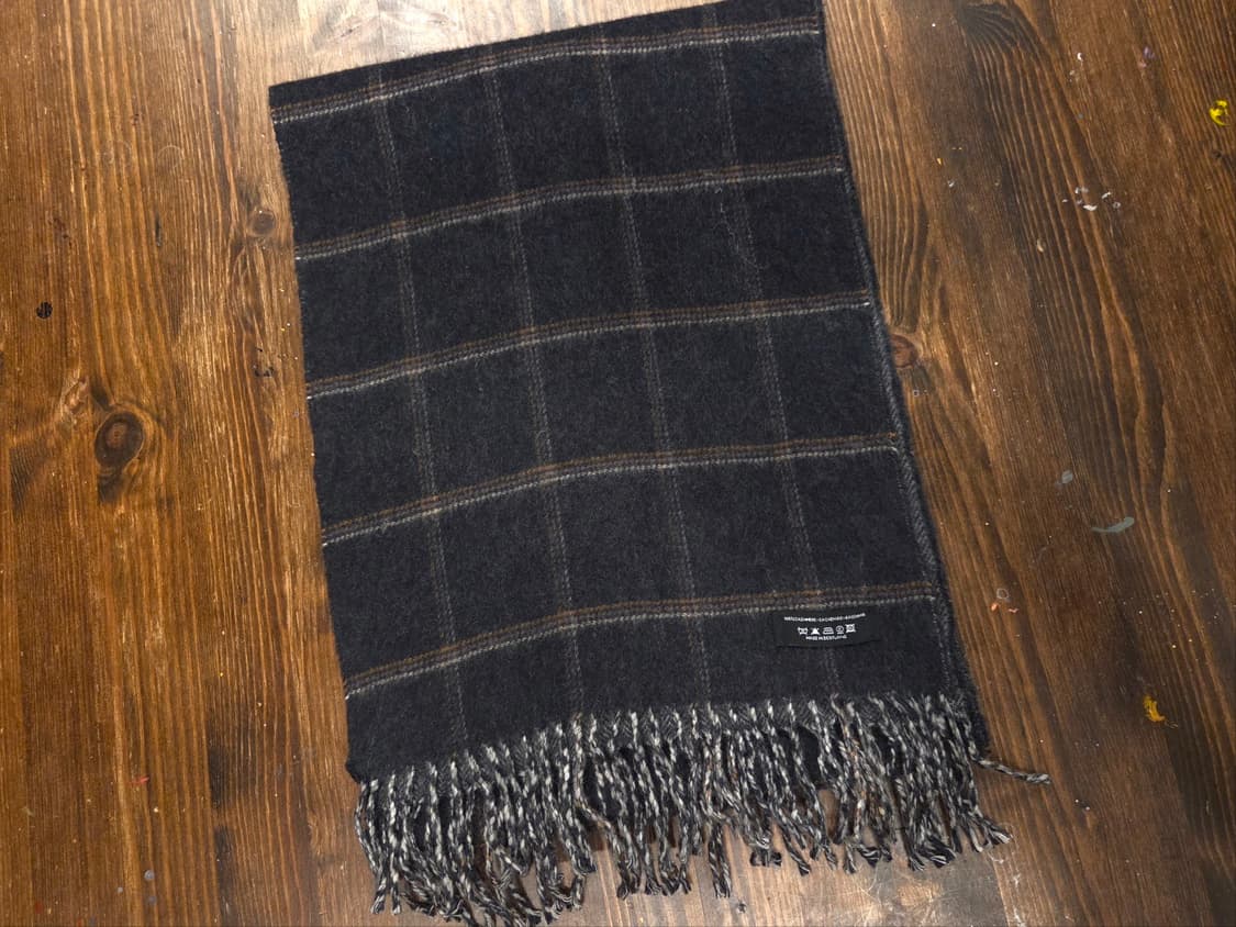 BRITISH VTG 캐시미어 머플러 상품이미지7