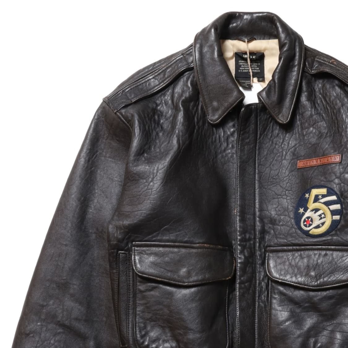 아비렉스 Avirex A-2 Airforce Leather Jacket
 상품이미지3