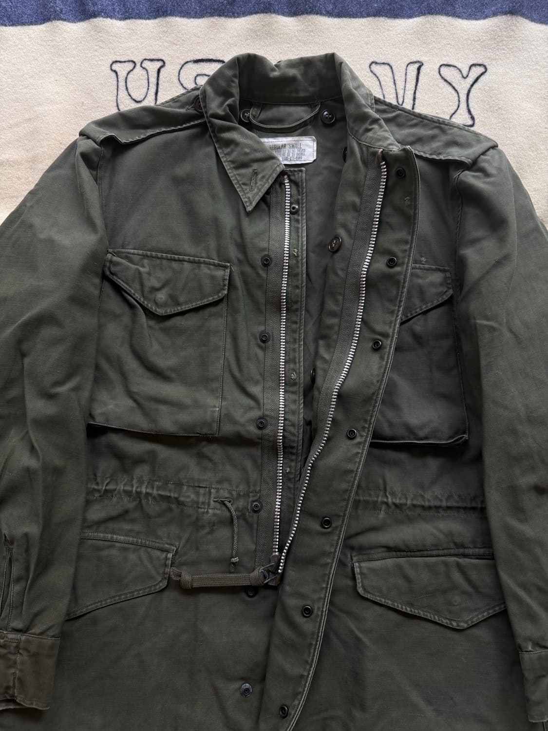 50s Korean War US Army m51 field jacket 상품이미지3