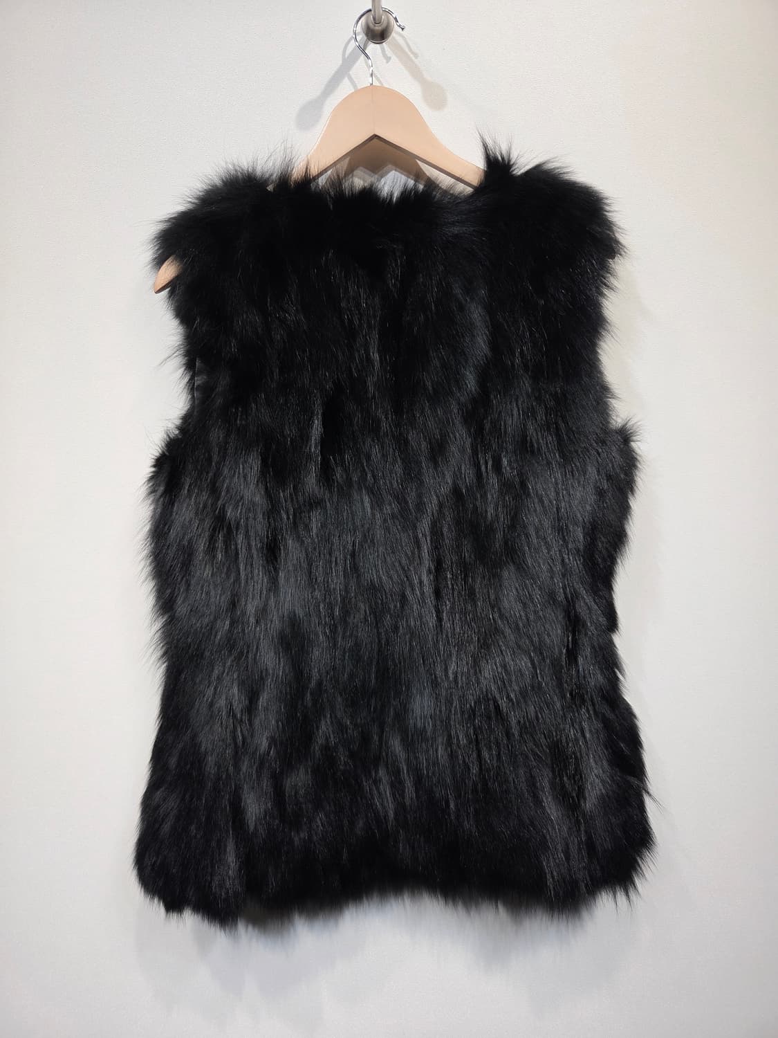 BILLYWILLY 블랙 퍼 베스트 조끼_S 상품이미지7