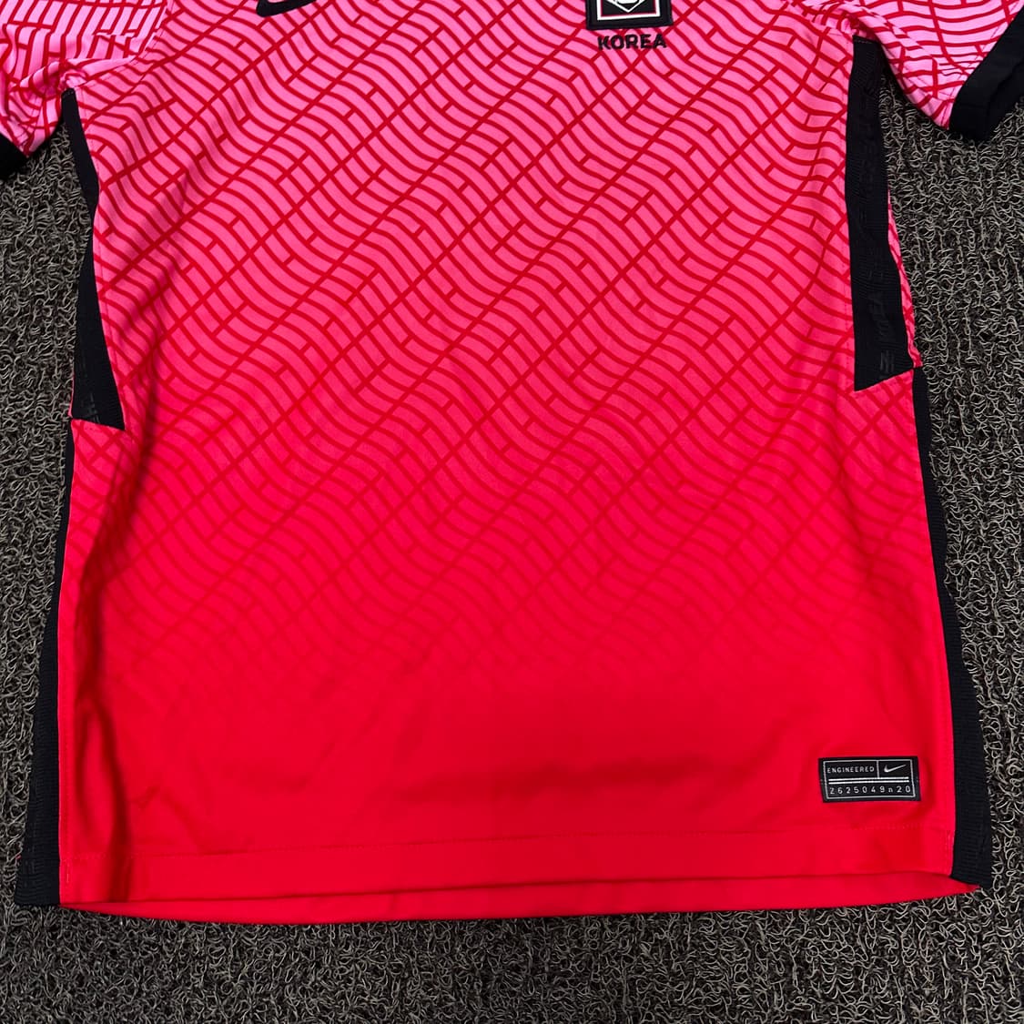 NIKE 나이키 대한민국 축구 국가대표 여성 반팔 핑크 유니폼 XL 상품이미지5