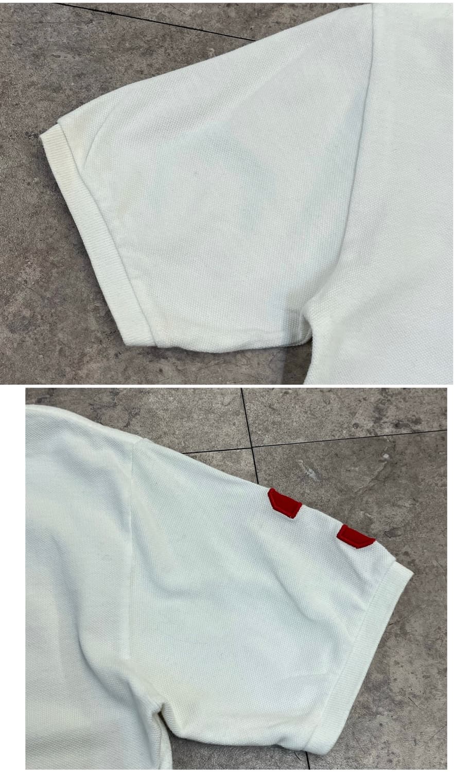 폴로 랄프로렌 빅포니 반팔 카라티 화이트 L #csz3798 상품이미지10