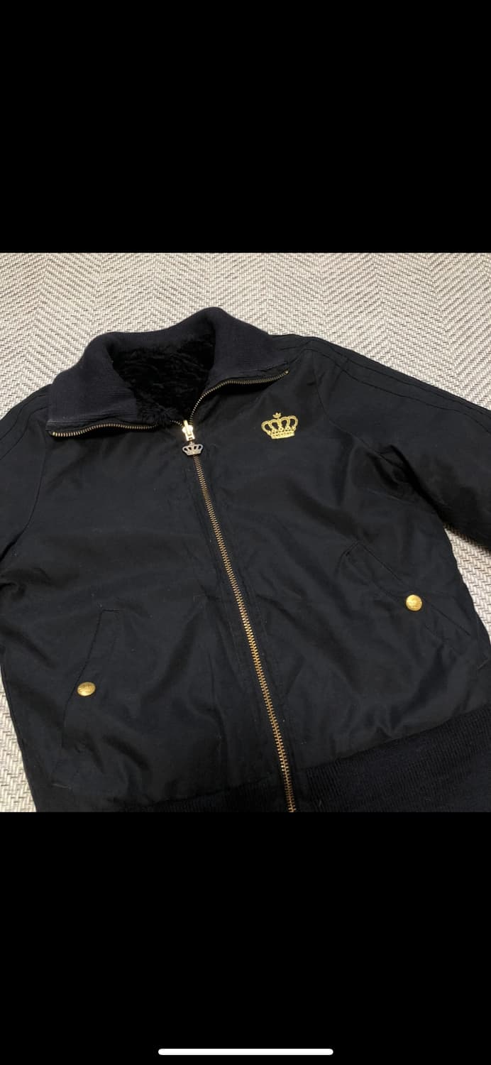 빈티지 아디다스 미시엘리엇 리버시블 블랙 퍼 점퍼 상품이미지4