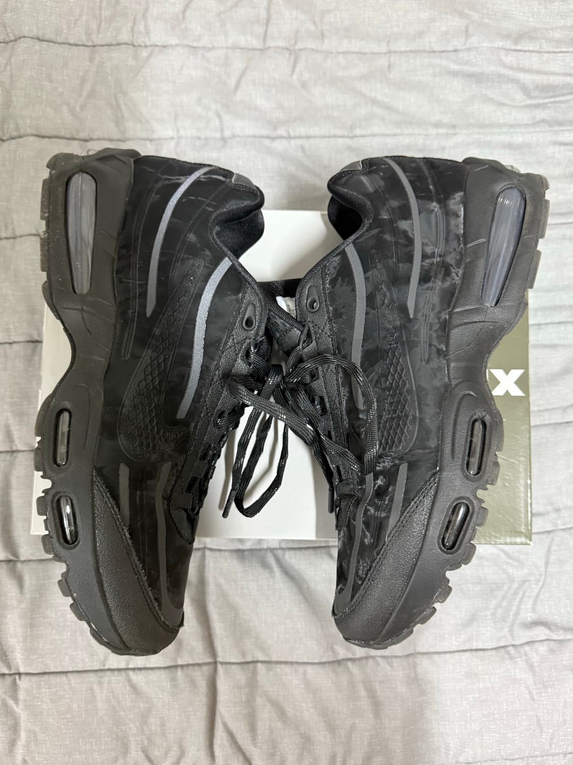 웍스아웃 에어맥스 95 블랙 290 풀박스 상품이미지4