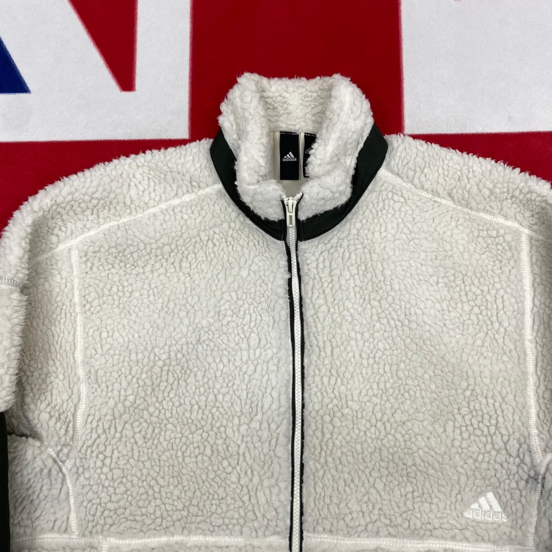 아디다스 플리스자켓 M 실측 L  상품이미지3