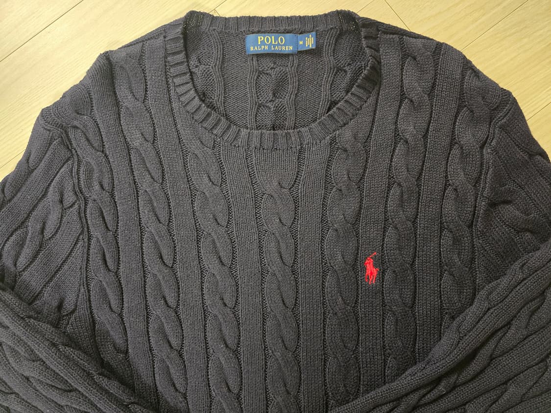 폴로 케이블 니트 상품이미지2