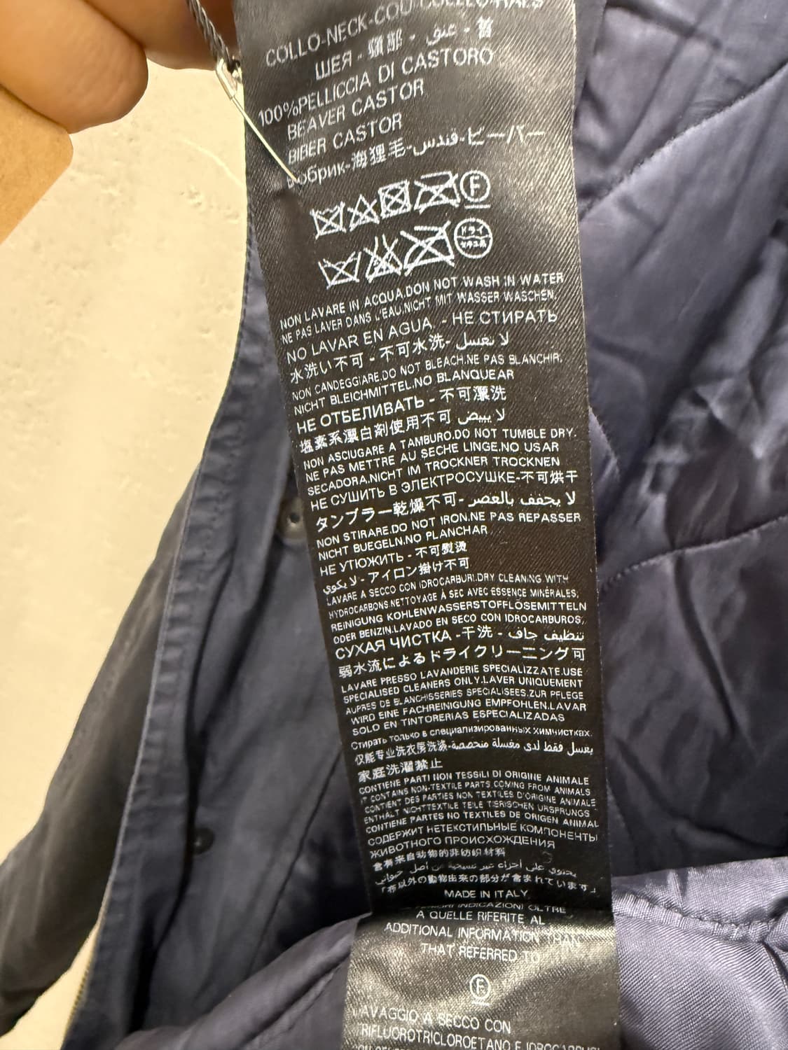 미스터앤 미세스퍼 정품 네이비 퍼 후드 파카 상품이미지7