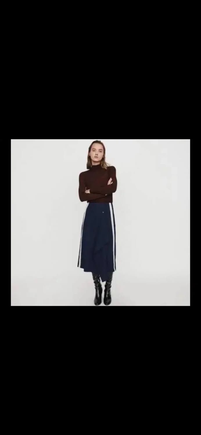 maje 마쥬 핀스트라이프 스커트 상품이미지1