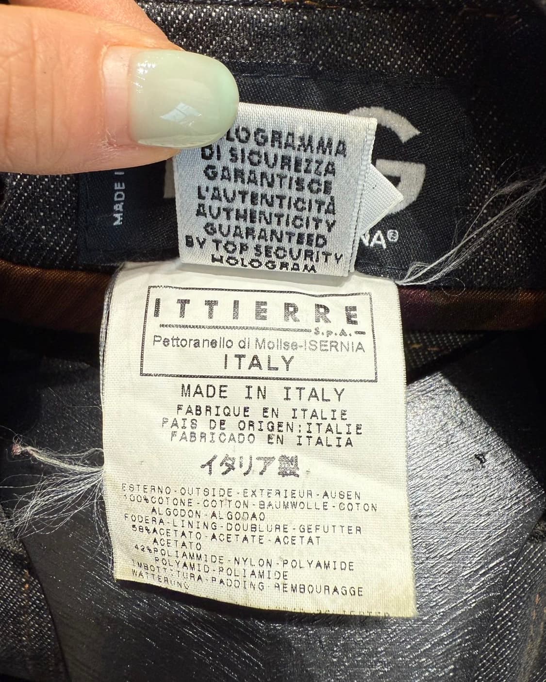 돌체앤가바나 그레이 데님 벨티드 자켓  상품이미지9