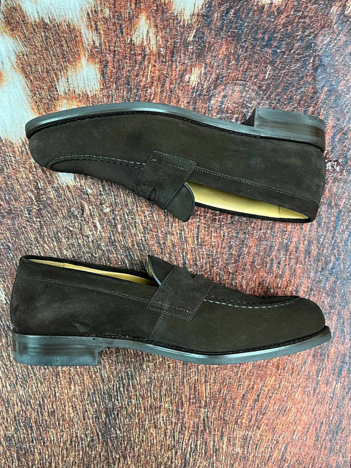 [275] 버윅 9628 스웨이드 페니로퍼 브라운 상품이미지3