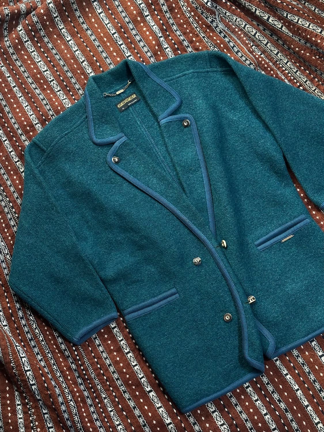 Geiger 가이거 울 자켓 36 (M) 상품이미지7