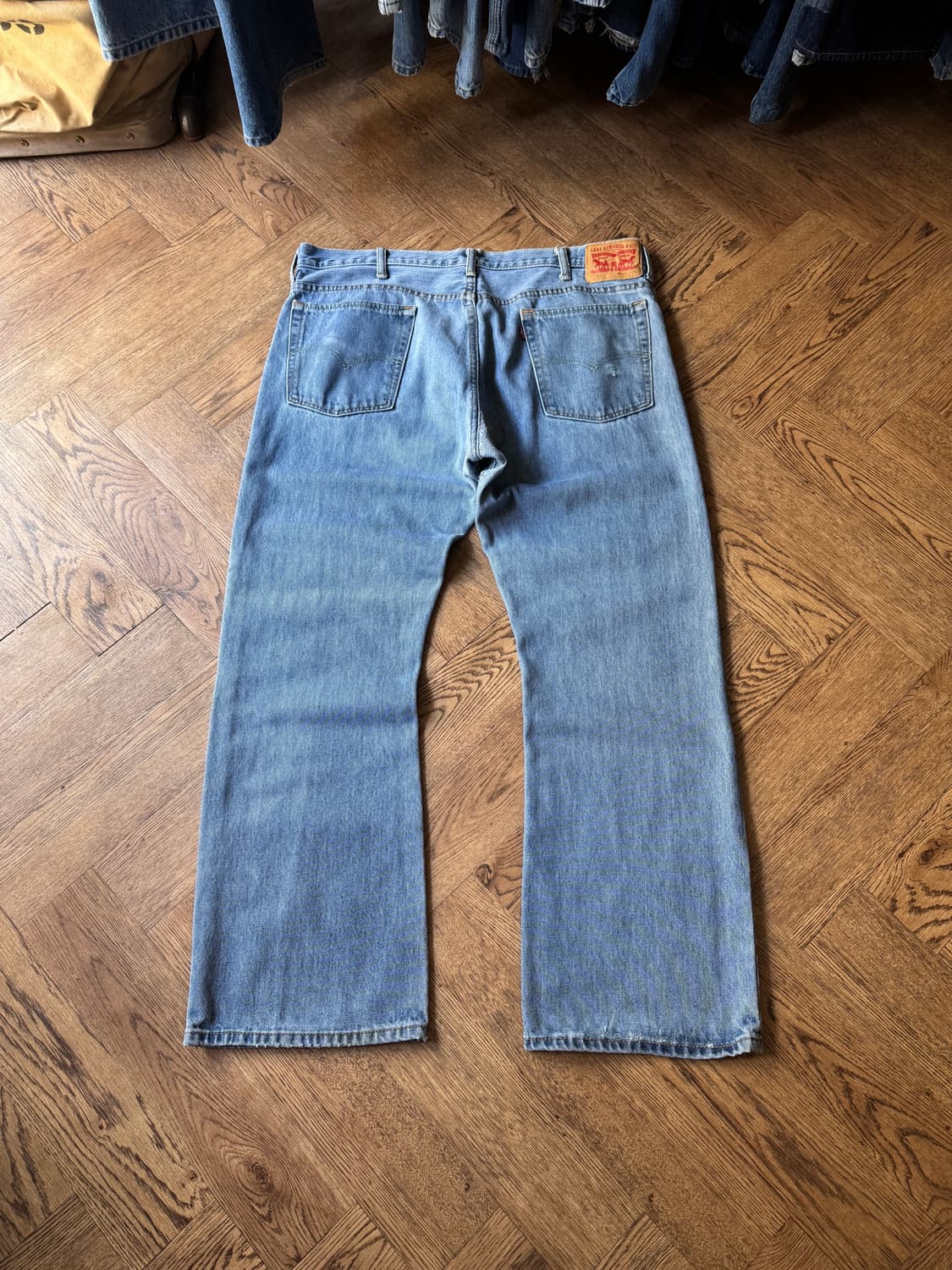 [40]리바이스 517 미디엄블루 플레어 데님 팬츠 F45 상품이미지1