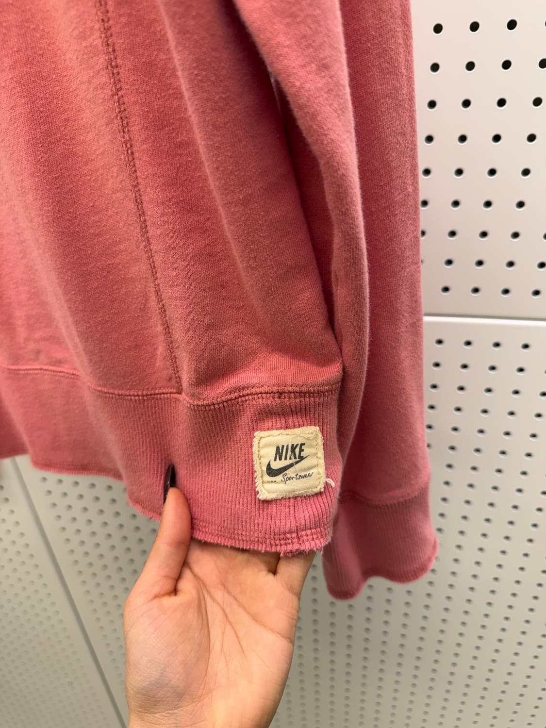 나이키 스크립트 로고 후드집업 U1689 상품이미지6