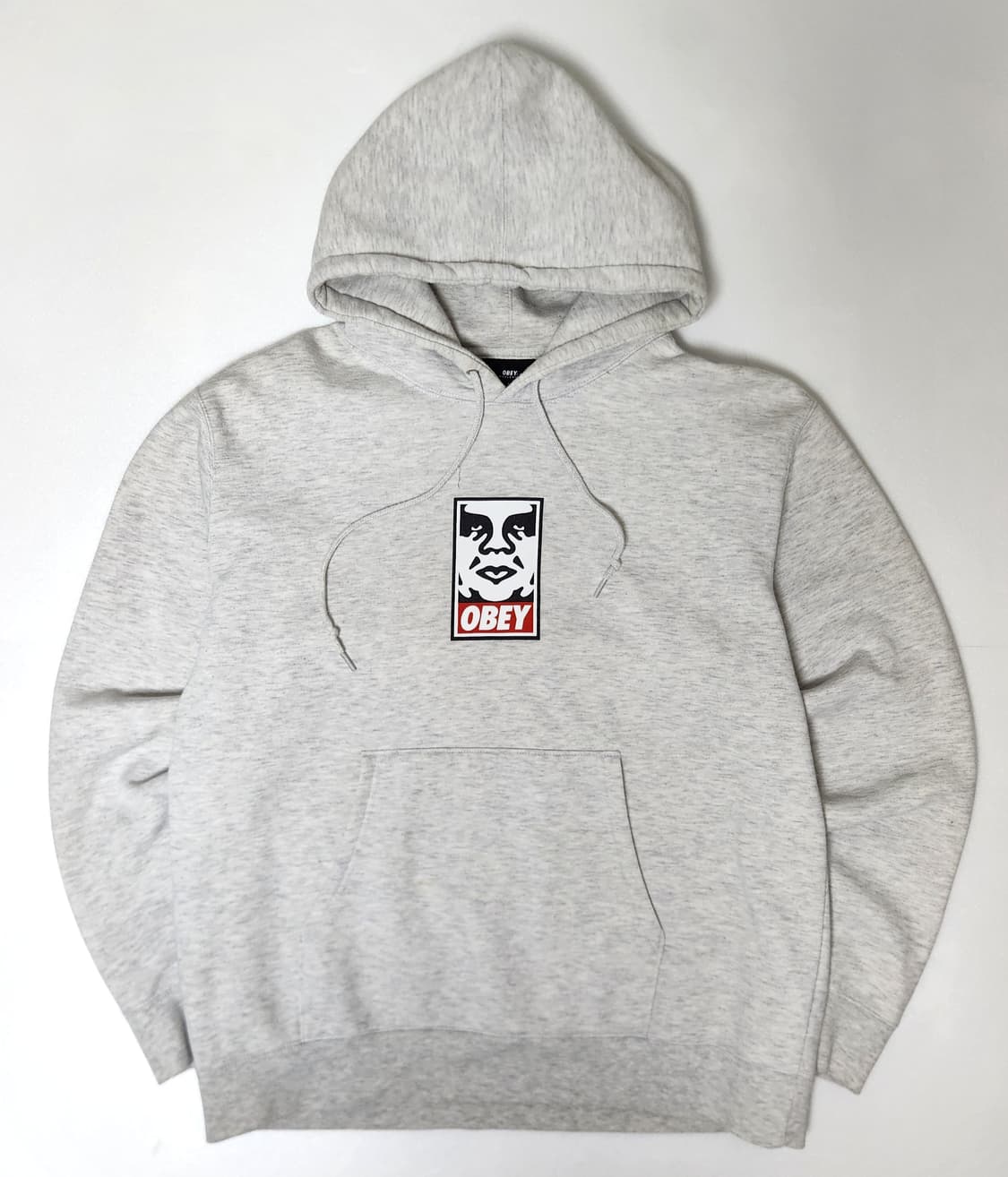 오베이 페이스 로고 오버핏 후드티 L 상품이미지1