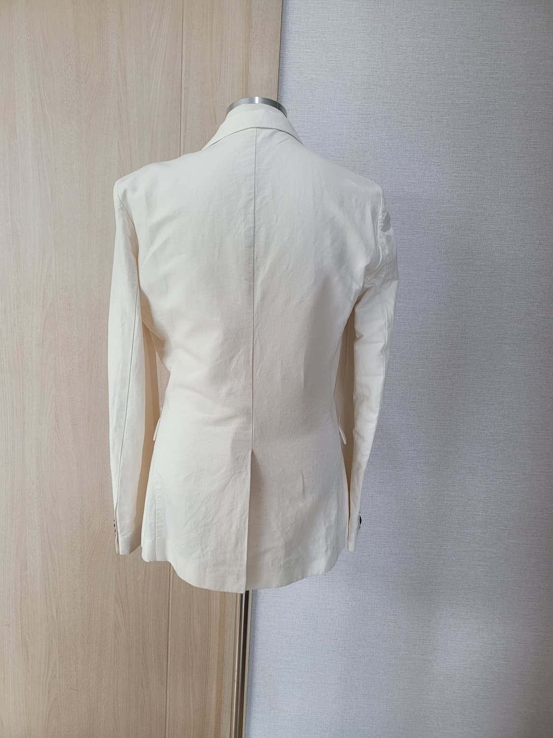 테이트 TATE 남자 원버튼 마혼방 블레이저 100 아이보리 상품이미지6