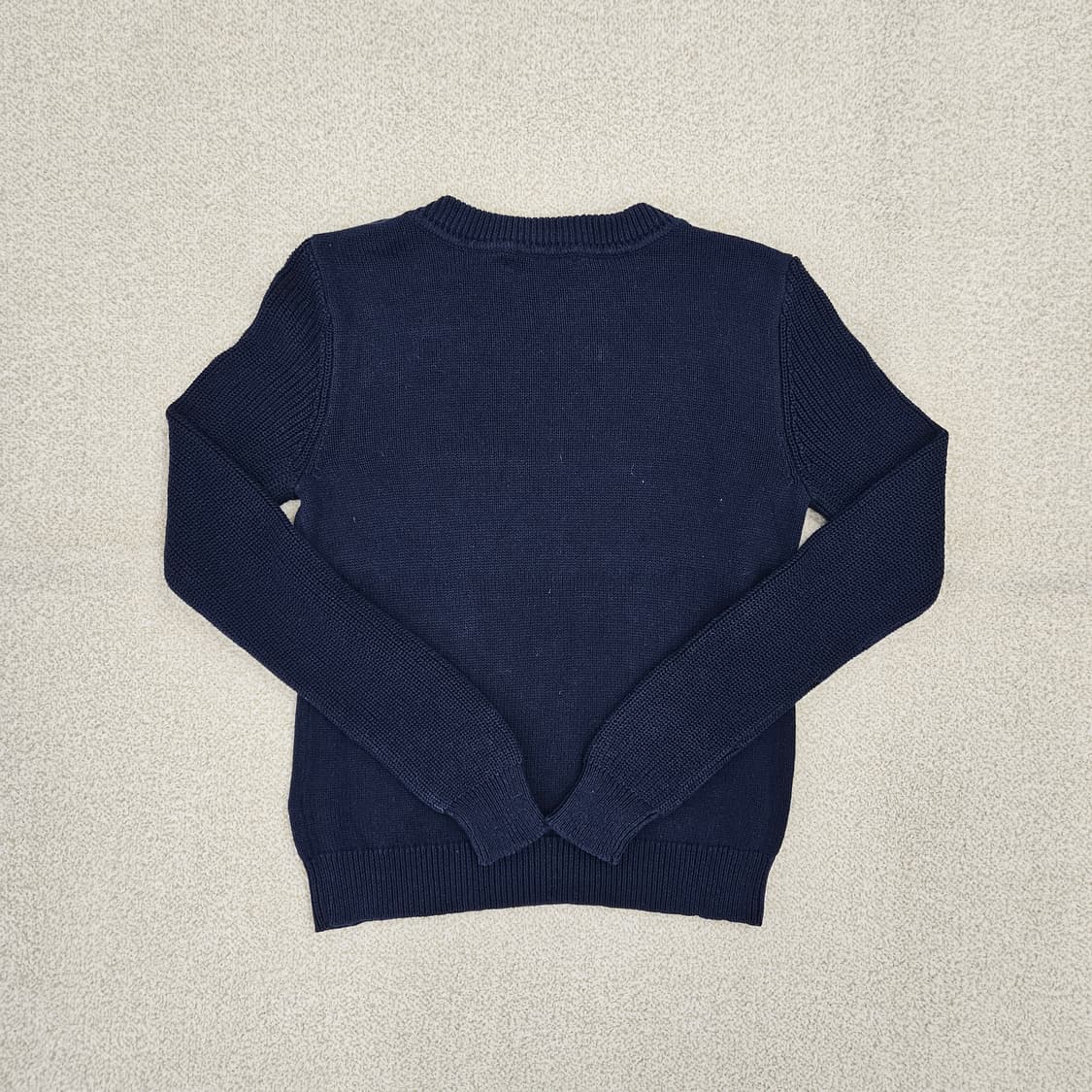 [XXS] 랄프 로렌 여성 네이비블루 숄더 모달 니트 스웨터 1027J1 상품이미지3