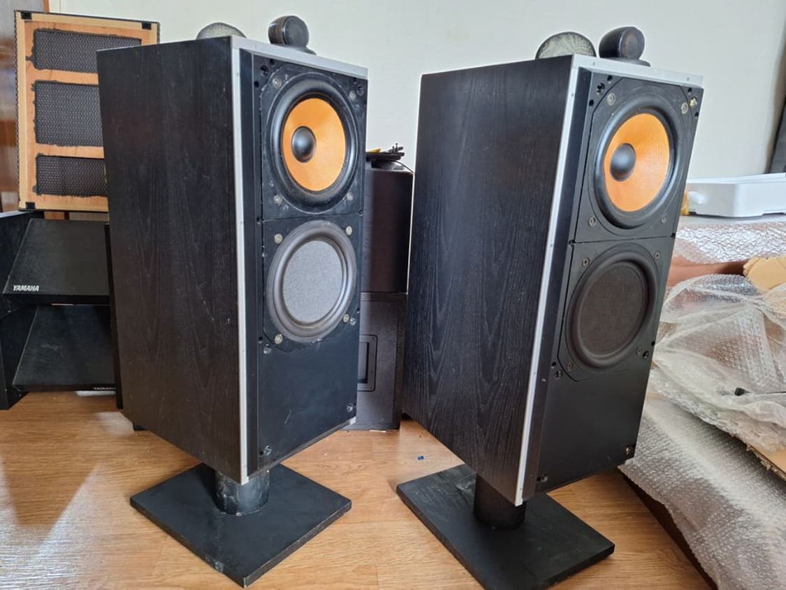 (무료배송/보증)b&w 빈티지 스피커 1조 대형 인테리어 카페 가게 매장 상품이미지2