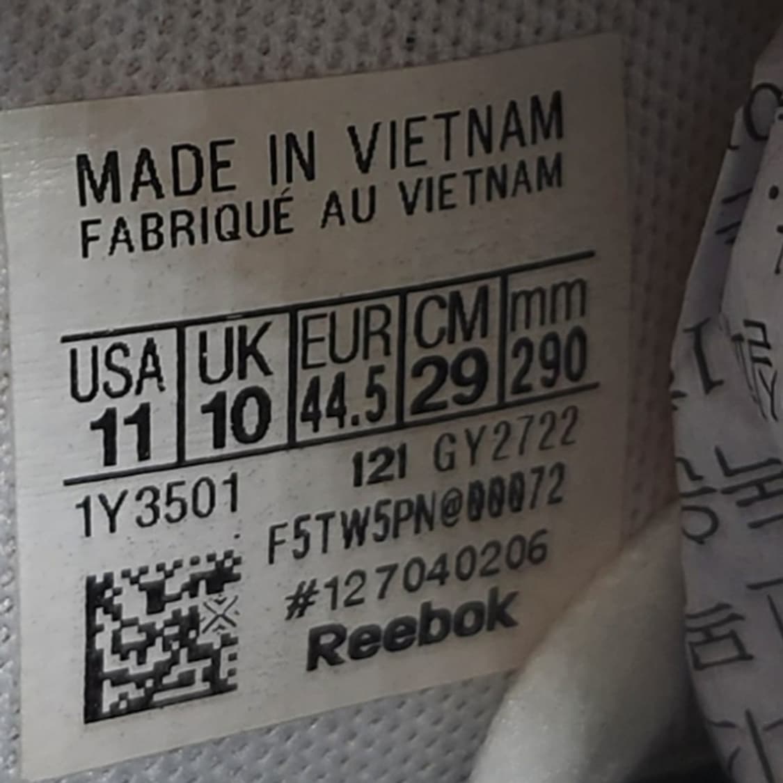 리복 클래식 레더 레거시 남성 운동화 290 상품이미지6