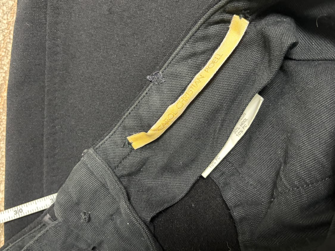 Carol christian poell 울 나일론 혼방 상품이미지1