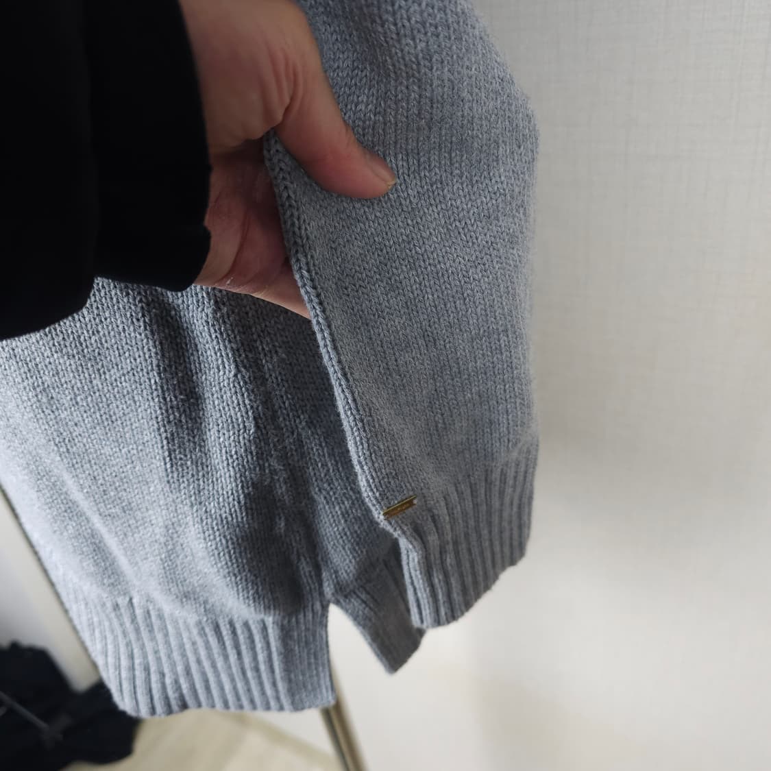 타미힐피거 라운드니트티 여성95사이즈  상품이미지4