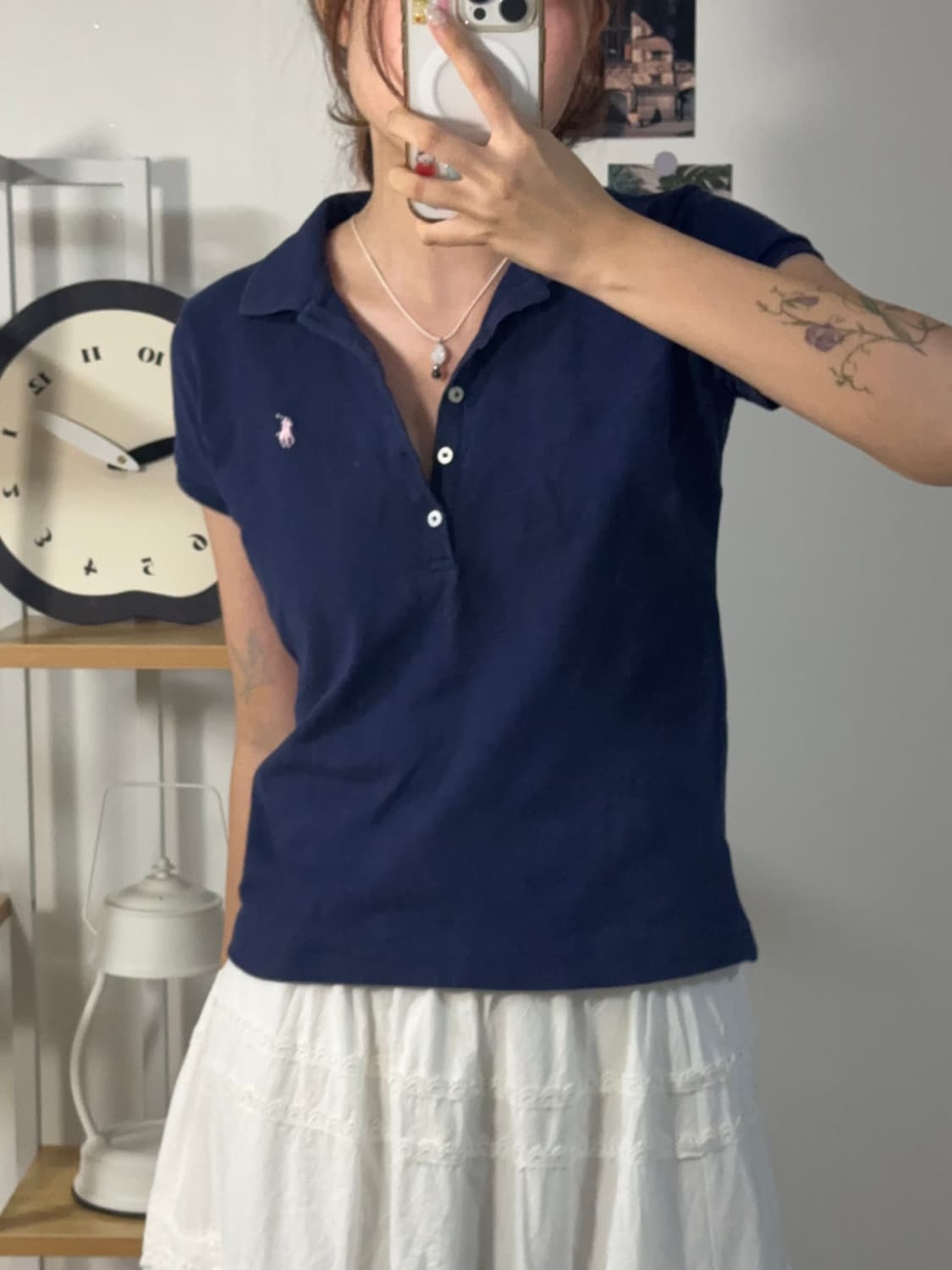 Polo 연보라스티치 반팔티 상품이미지3