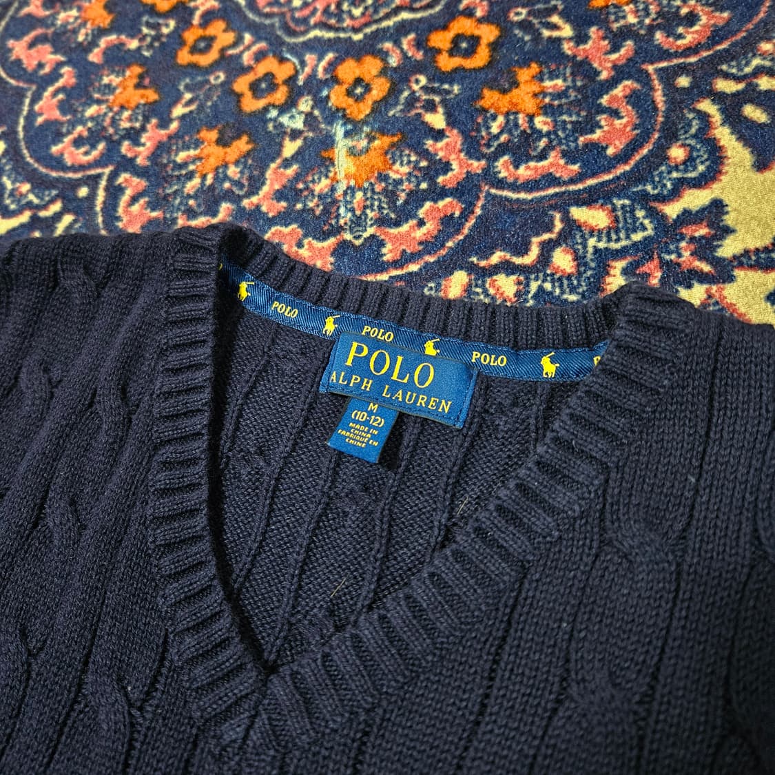 폴로랄프로렌 꽈베기 브이넥 베스트 44-55size 상품이미지3