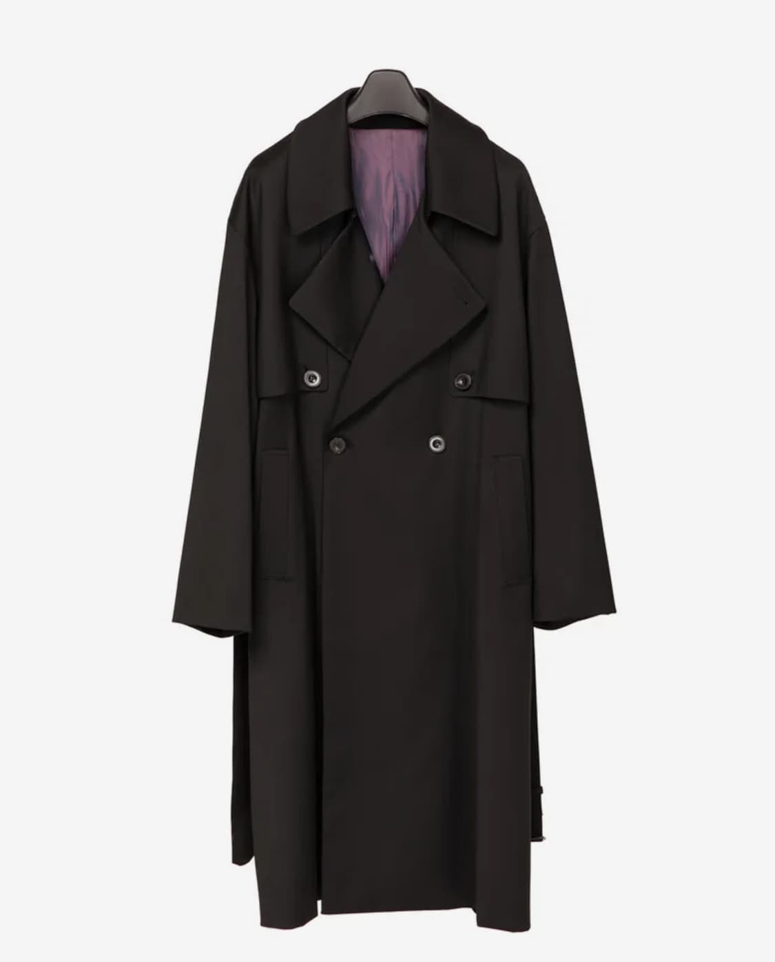 [남성XS]주앙옴므 트렌치코트 블랙 상품이미지1