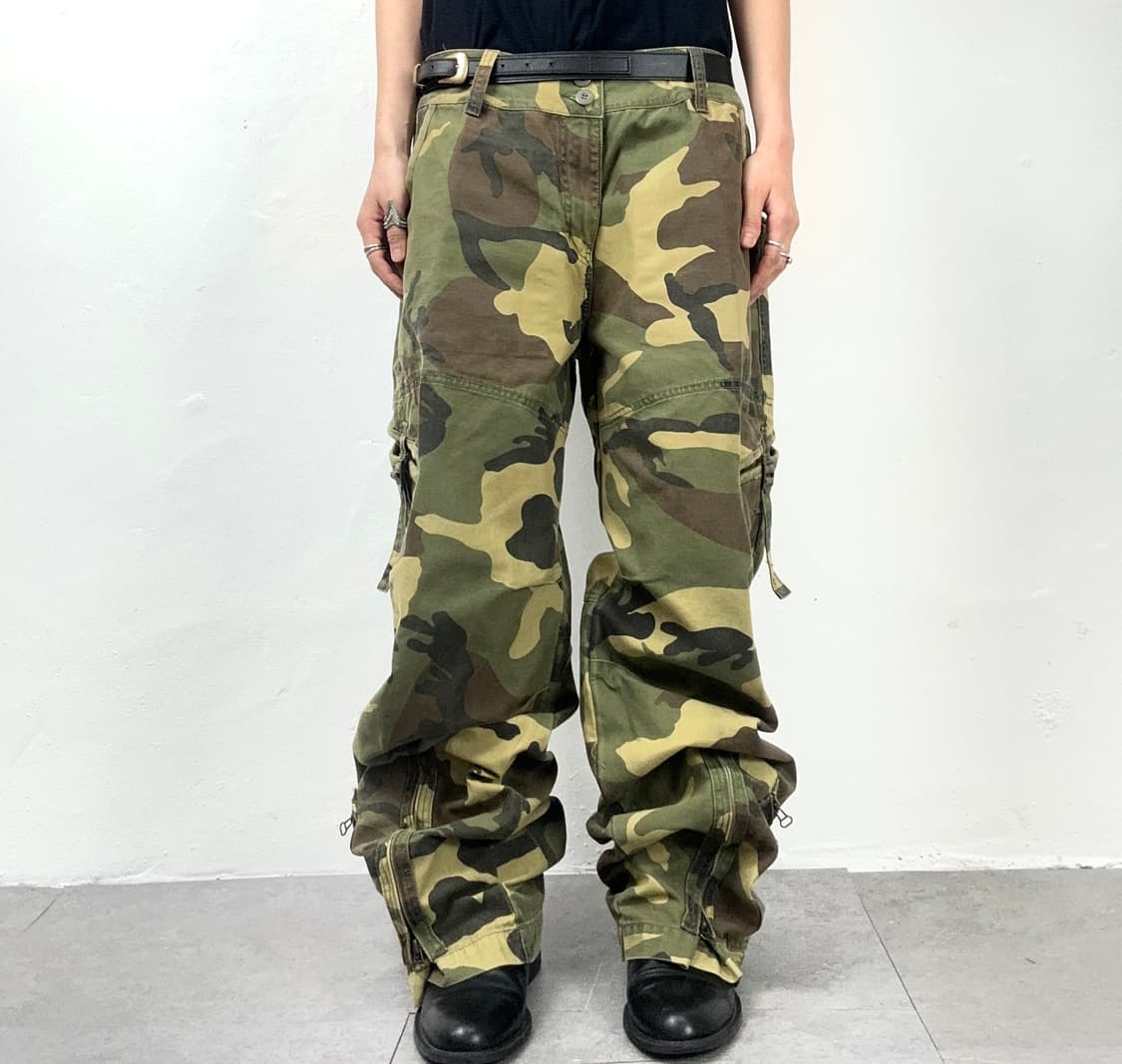 Camouflage Multi Pocket Cargo Pa 상품이미지2