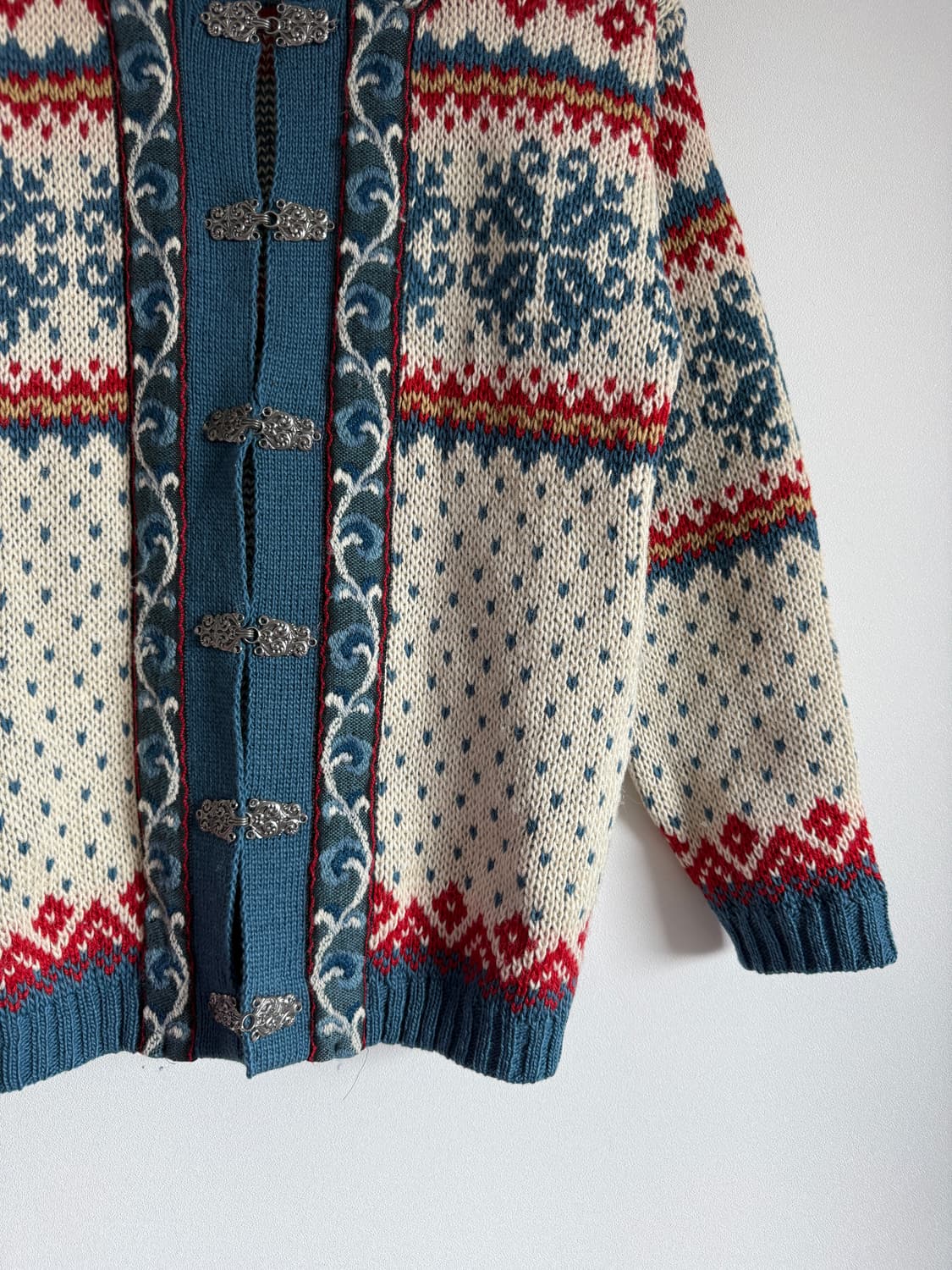 MADE IN NORWAY 노르딕 퓨어울 가디건 상품이미지3