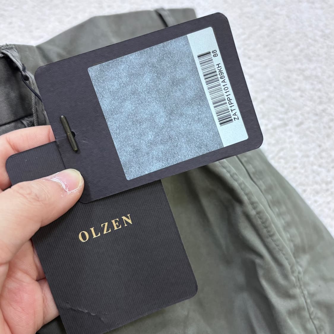 86 새상품 올젠 스탠다드핏 팬츠 0421E 상품이미지4