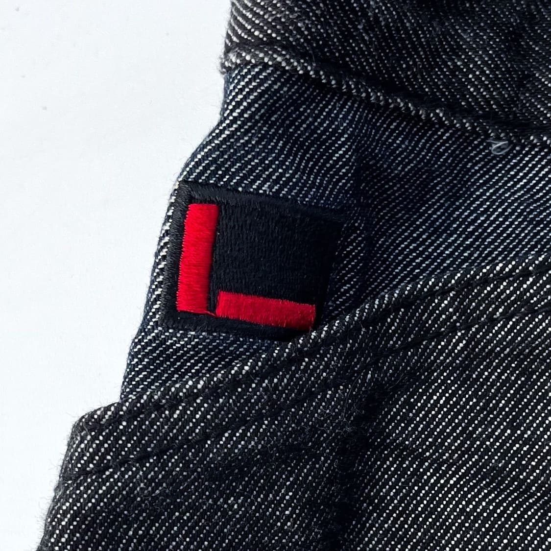 푸부 엔지니어드 스펠아웃 8부 데님 하프 팬츠 상품이미지5