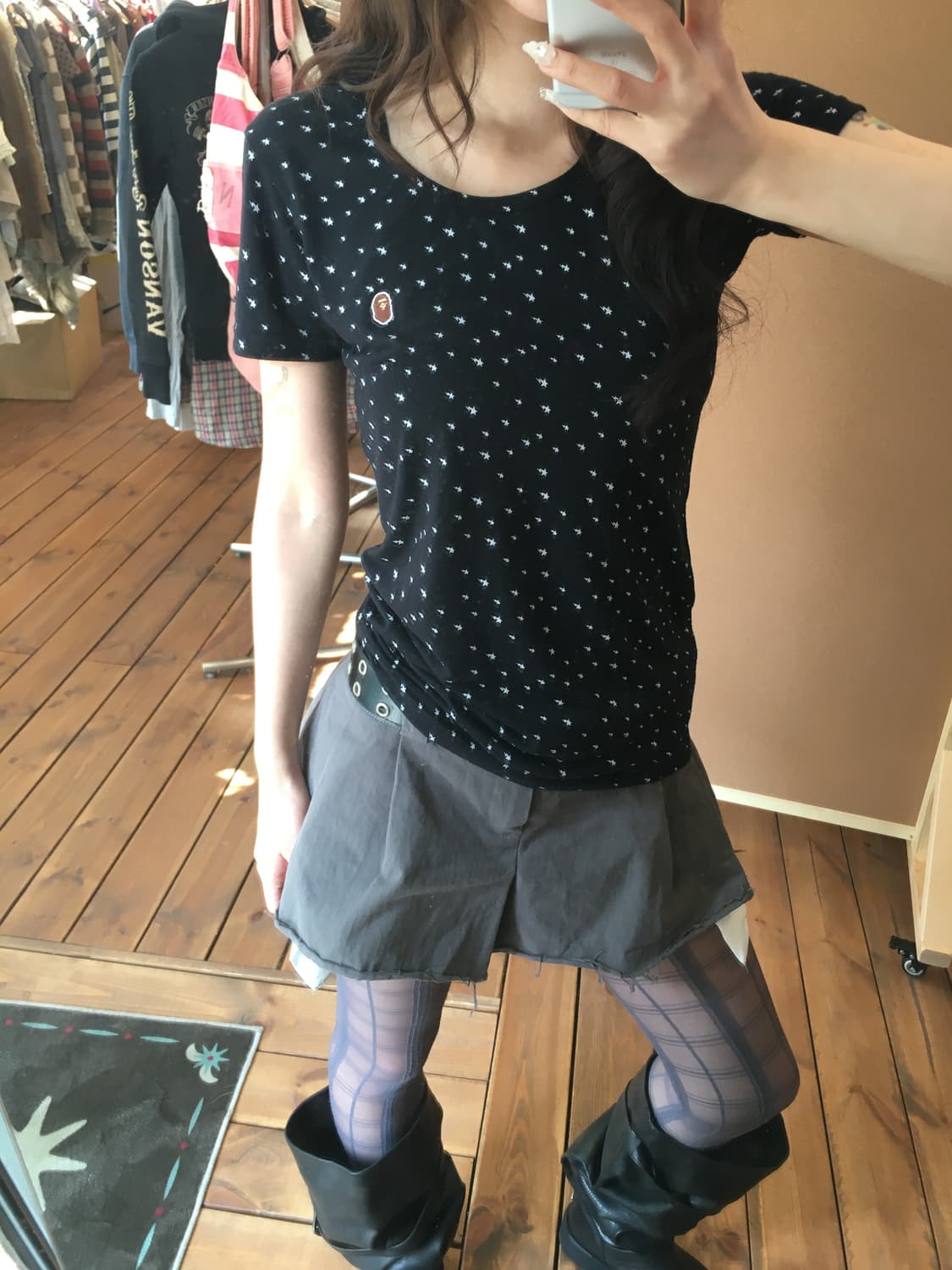 베이프 스타 반팔 티셔츠 상품이미지2