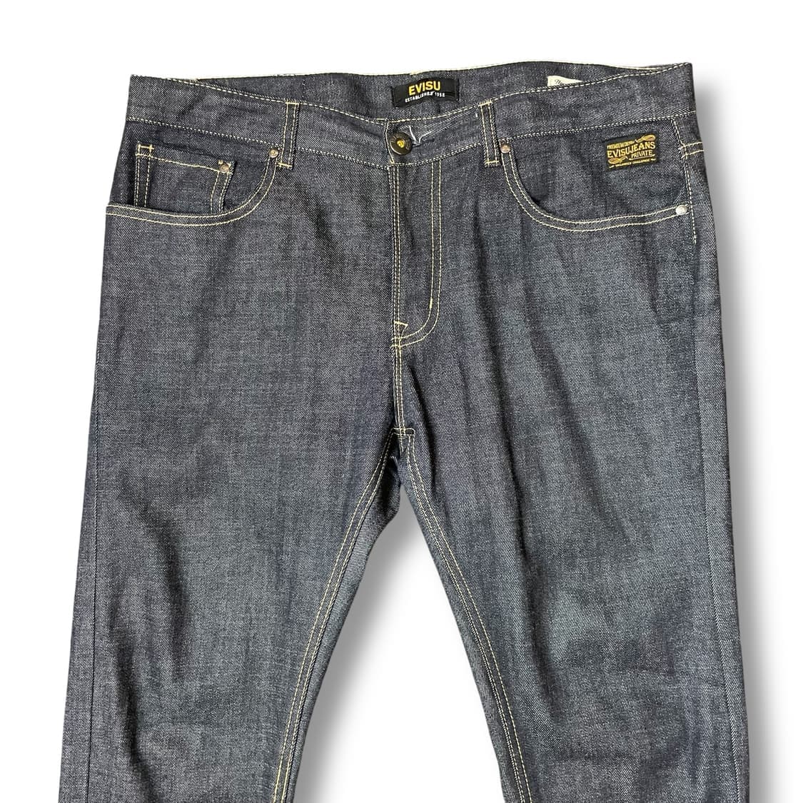 (34) 에비수 NO.5 생지 데님 팬츠 상품이미지3