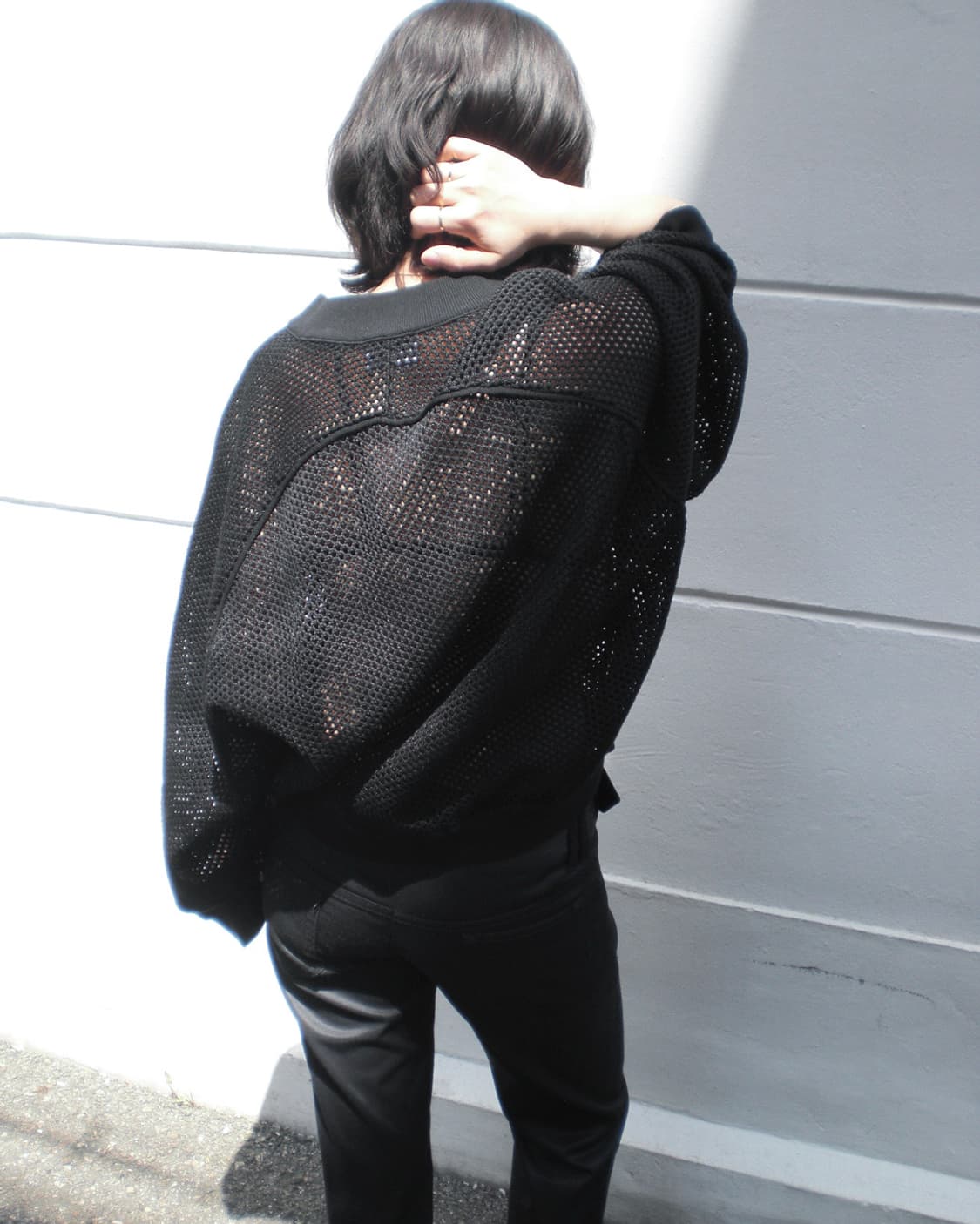 Diesel mesh zip-up jacket 상품이미지3