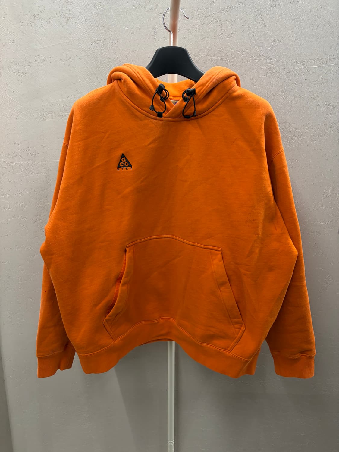 Nike ACG logo hoodie orange XL 상품이미지2