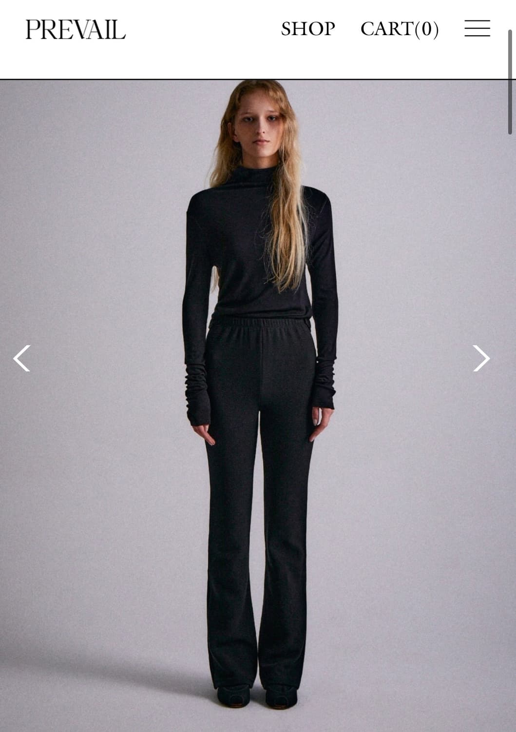 프리베일 니트 바지 상품이미지1