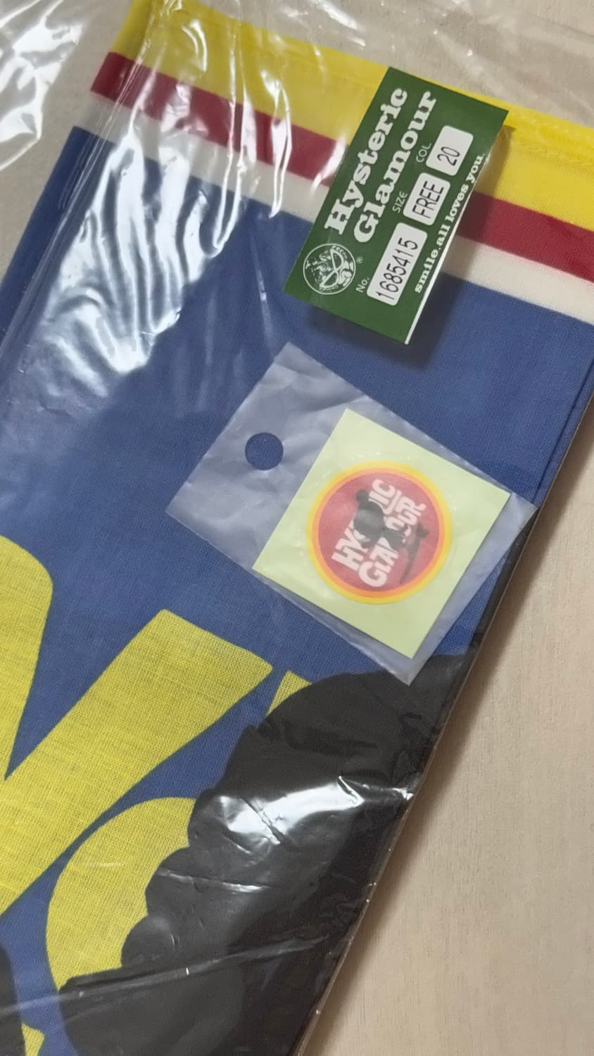 히스테릭 글래머 반다나+스티커 상품이미지2