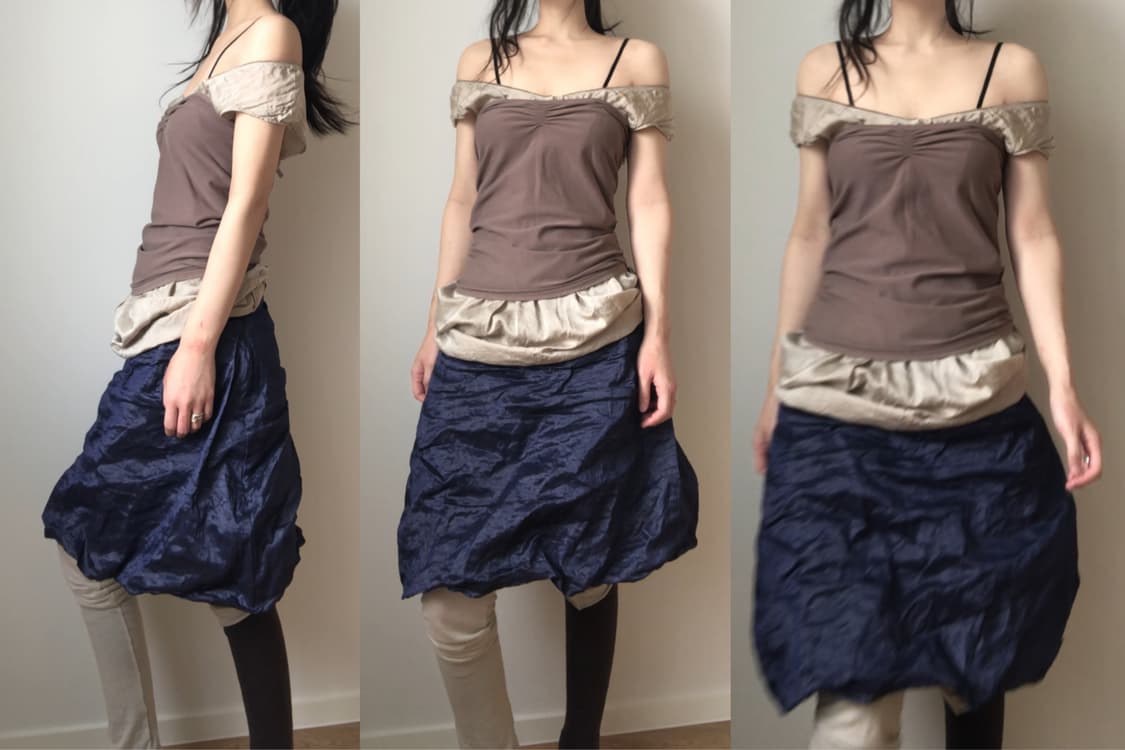 [직수입] 빈티지 코튼 실크 드레스 상품이미지7