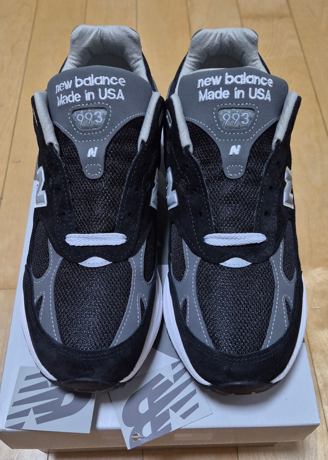 (275)뉴발란스 993 블랙 그레이 상품이미지1