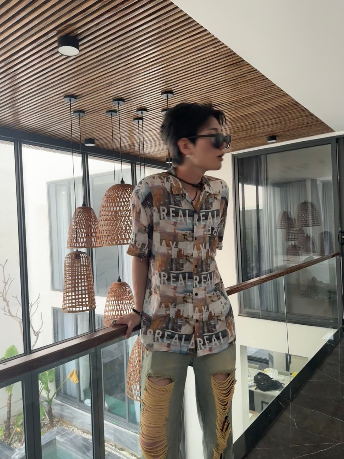 일본 빈티지 하와이안 셔츠 상품이미지5