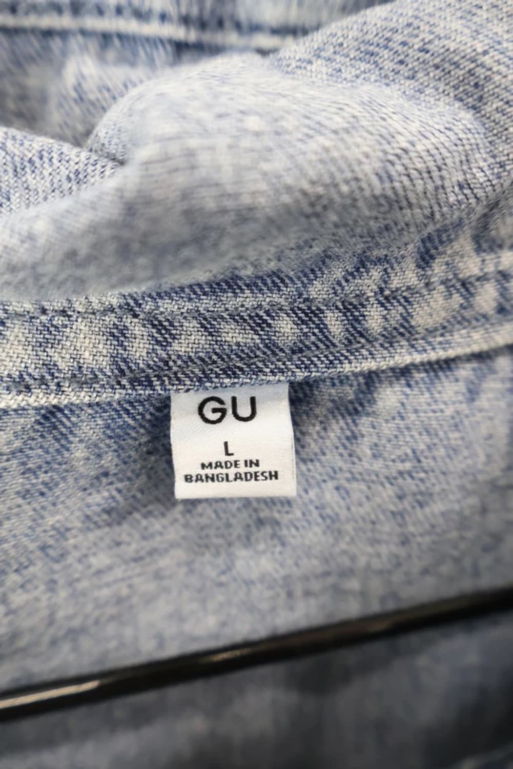 GU Denim Zip Hoodie 상품이미지6