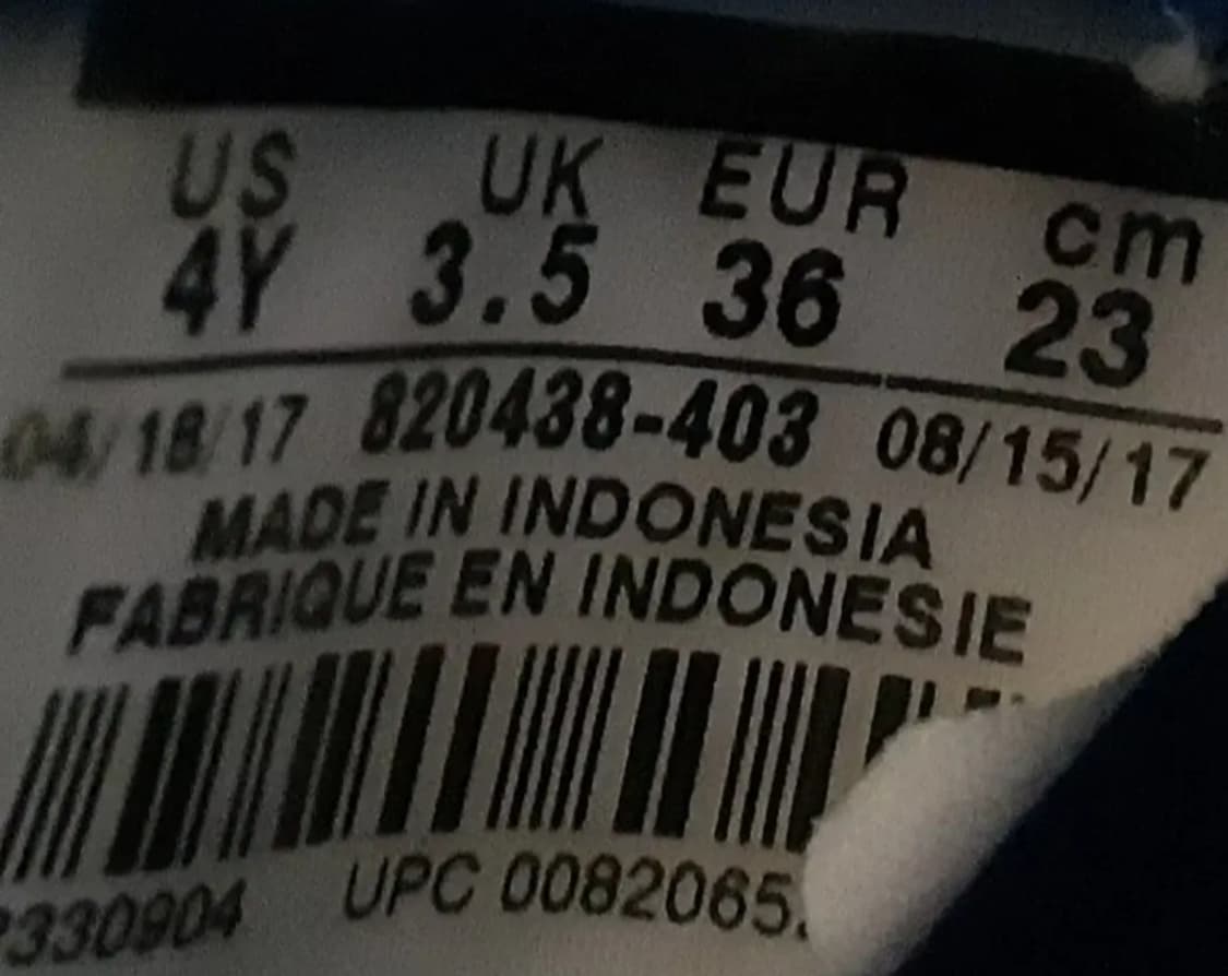 나이키 에어포스1 LV8 NBA "GAME ROYAL" 230 상품이미지8