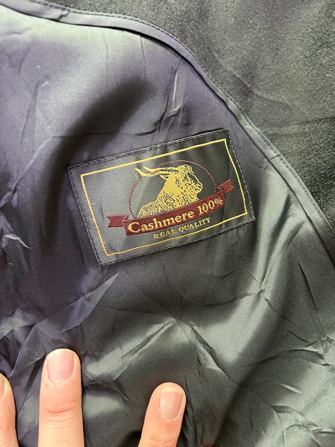 일본판 캐시미어 100프로 코트 사이즈 105~110 상품이미지3