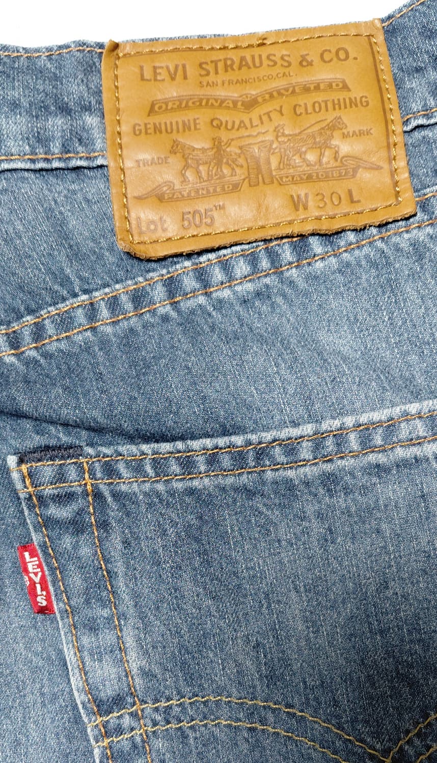 [Levi's Premium] 리바이스 505 프리미엄 7부 크롭 데님 상품이미지8
