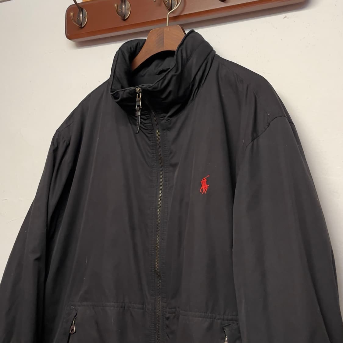 폴로 랄프로렌 블랙 봄버 자켓   상품이미지2