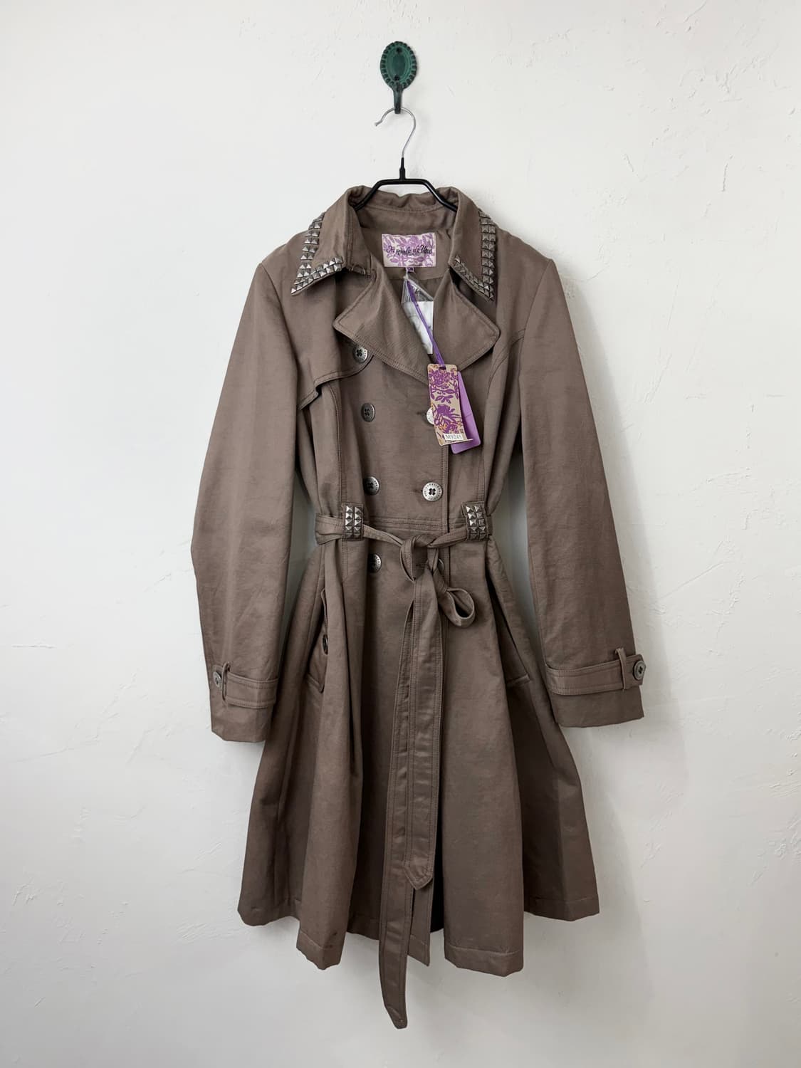 On Parle de Vous PARIS 코티드 트렌치 코트 상품이미지1