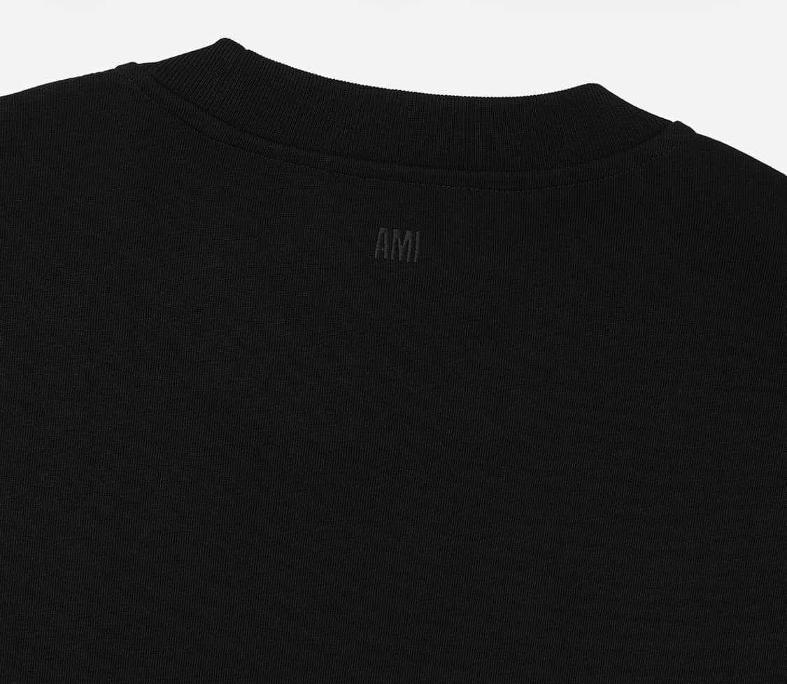 아미 스몰 하트 로고 박시핏 반팔 상품이미지2