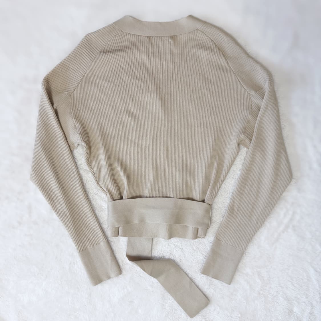 ADAM ET ROPÉ 아담 엣 로페 골지 벨트 가디건 상품이미지4