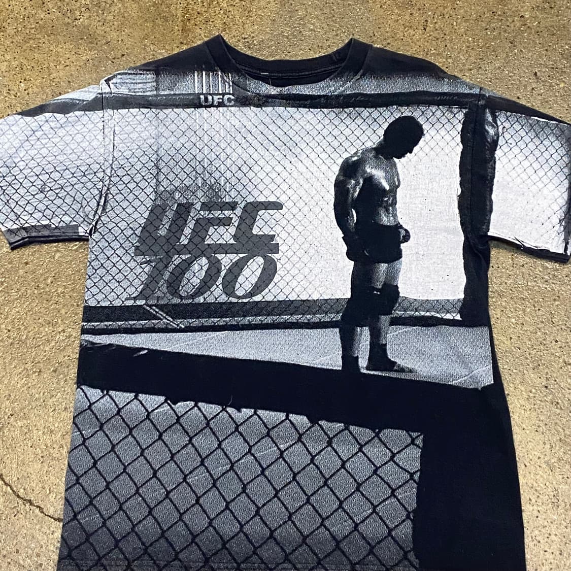 미국 빈티지 02s UFC 100 반팔티 상품이미지4